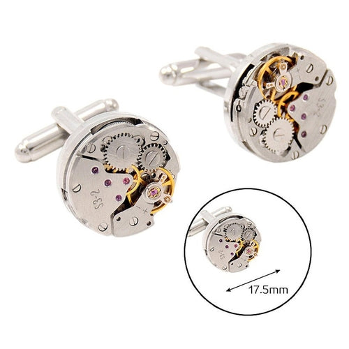Steampunk Watch Cufflinks