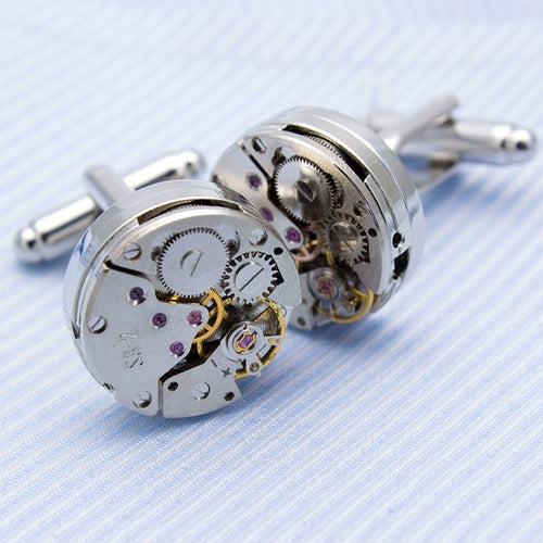 Steampunk Watch Cufflinks