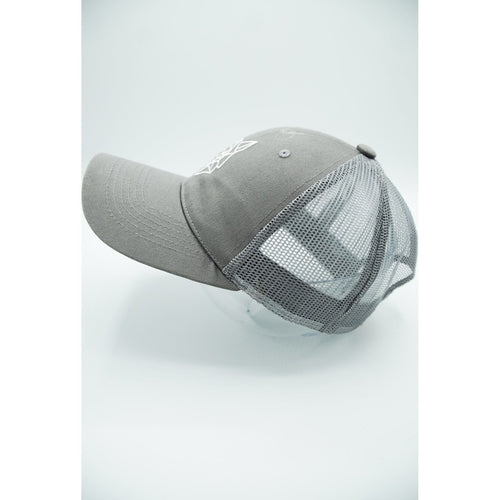Gun Metal Grey TWL Mesh Trucker Cap