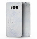Light Purple Textured Marble v3 - Samsung Galaxy S8 Full-Body Skin Kit