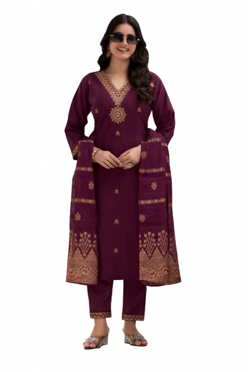 Traditional Kurta Pant Set for Women